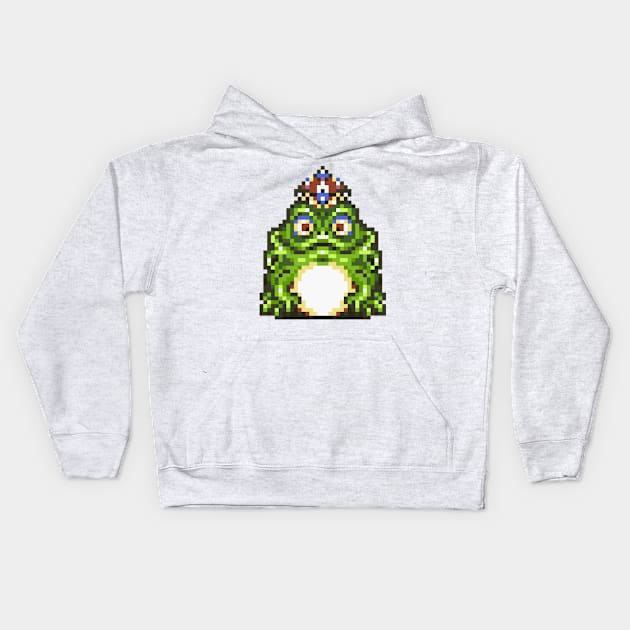 Frog King Kids Hoodie by SpriteGuy95